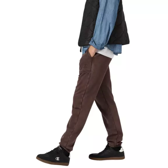 Champion Men’s Washed Fleece Elastic Cuff Pants Icons "Brown"