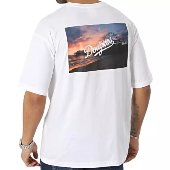 Champion MLB Rochester Cotton L.A Dodgers Tee "White"