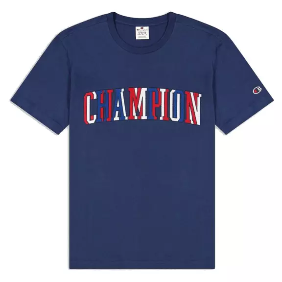 Champion Rochester Bookstore Multicolour Cotton T-Shirt "Navy"