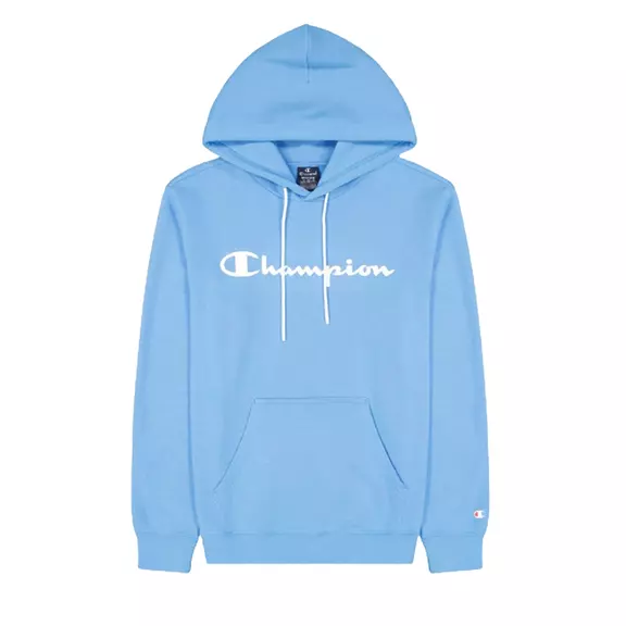 Champion Script Logo Heavy Cotton Blend Hoodie