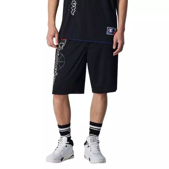 Champion Sport Lifestyle Basketball Reversible Mesh Shorts "Black-Grey"