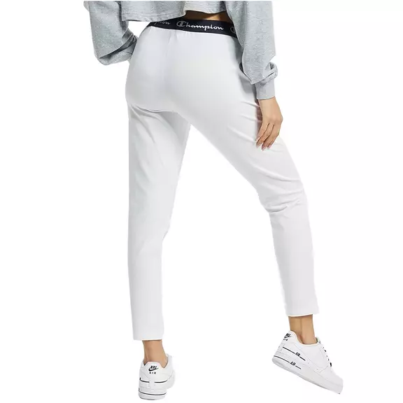 Champion Wn´s Legacy Script Logo Slim Pants "White"