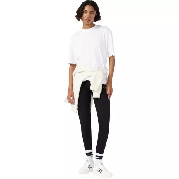 Champion Women's Script Logo Rib Cuff Jogger Pants "Black"