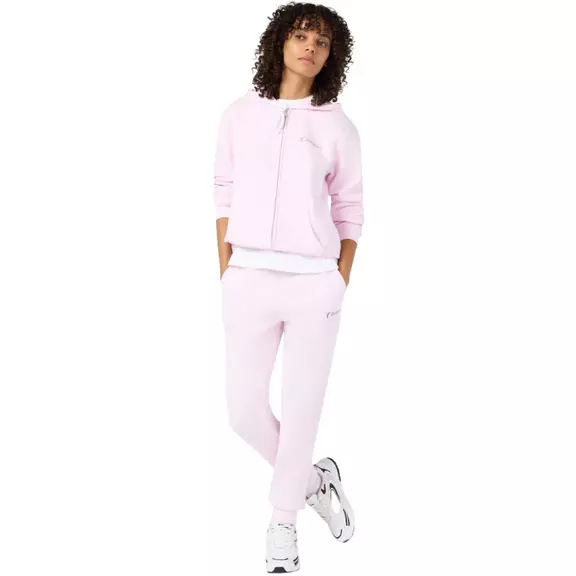 Champion Women's Script Logo Rib Cuff Jogger Pants "Pink"
