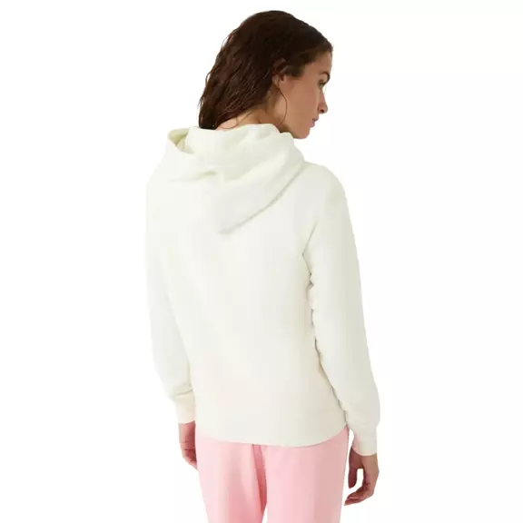 Champion Women's Washed Fleece Hoodie Icons "White"