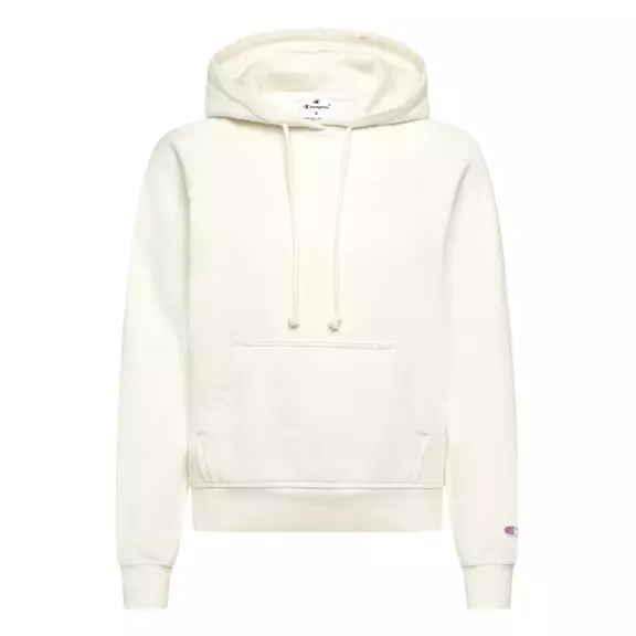 Champion Women's Washed Fleece Hoodie Icons "White"