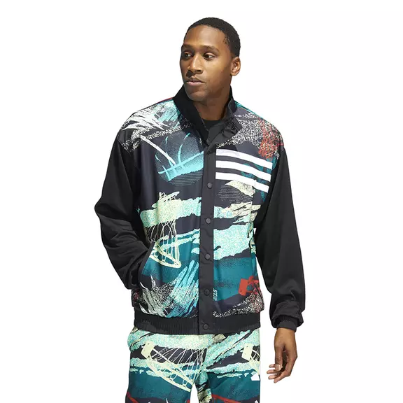 Adidas Chaqueta Moment Basket 3-Stripes
