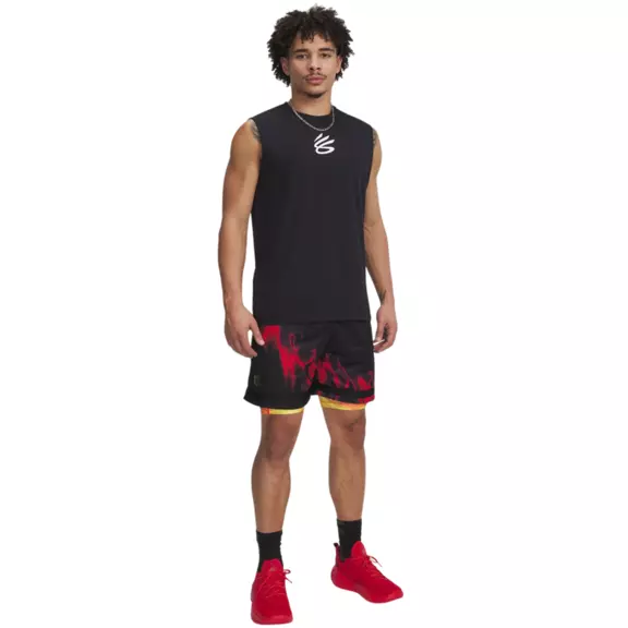 Curry HeatGear® Printed Men's Shorts "Fire"