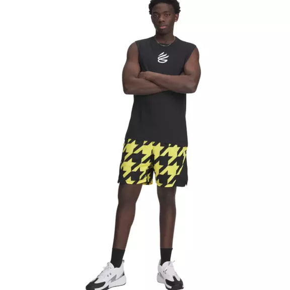 Curry Men´s Signature Shorts 3 "Black-Taxi"