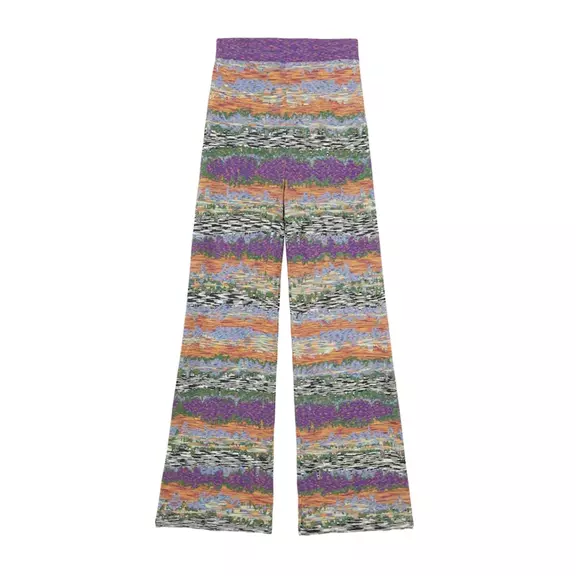 Desigual Flared Space Dye Trousers