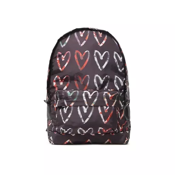 Desigual Foldable Hearts Backpack