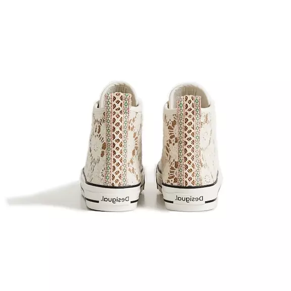 Desigual High-Top Sneakers "Lace and Jute"