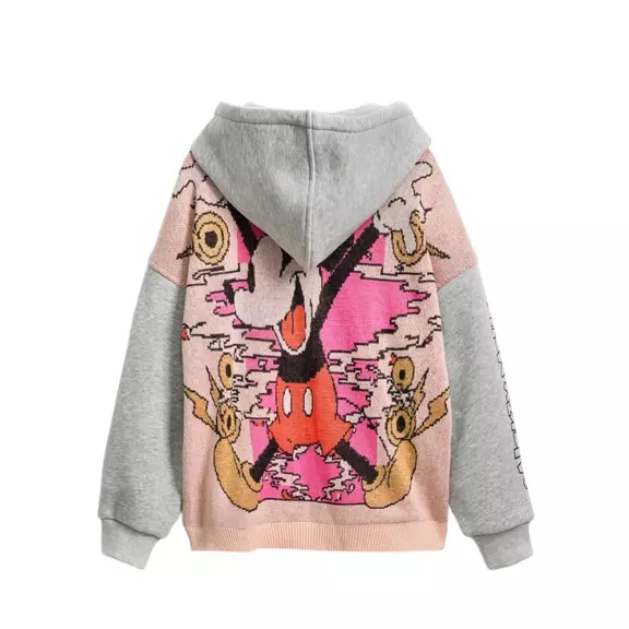Desigual Hoodie Mickey Mouse "Gray"