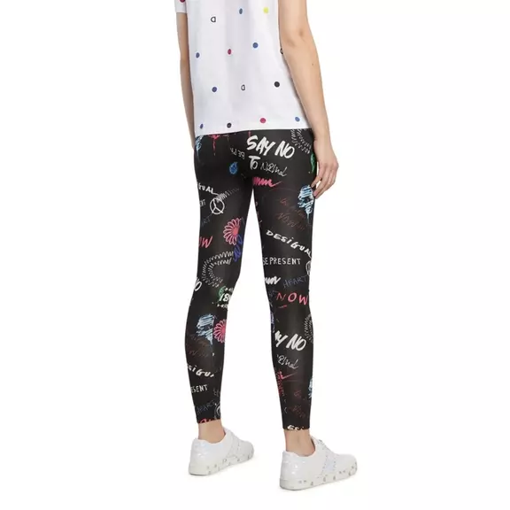 Desigual Legging Lettering