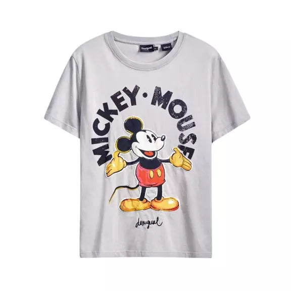 Desigual Mickey Mouse T-shirt "Gray"