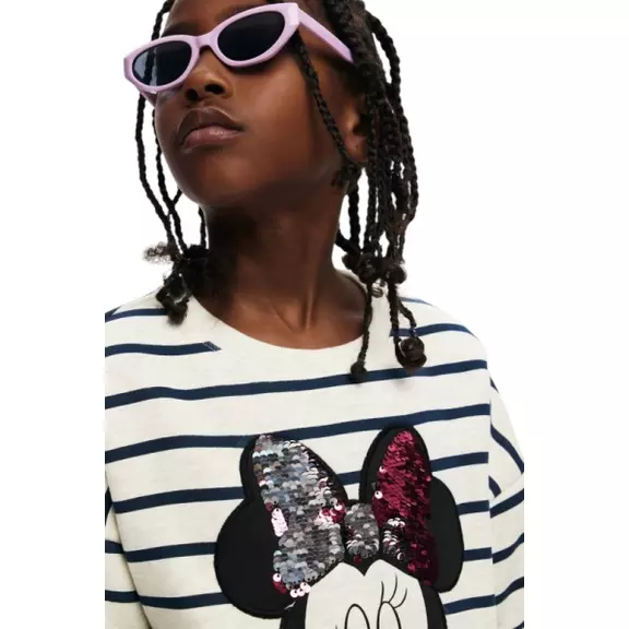 Desigual Minnie Mouse Sweatshirt "Gray"