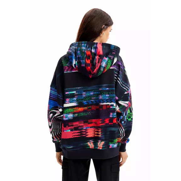 Desigual Oversize Mickey Mouse Sweatshirt "Black"