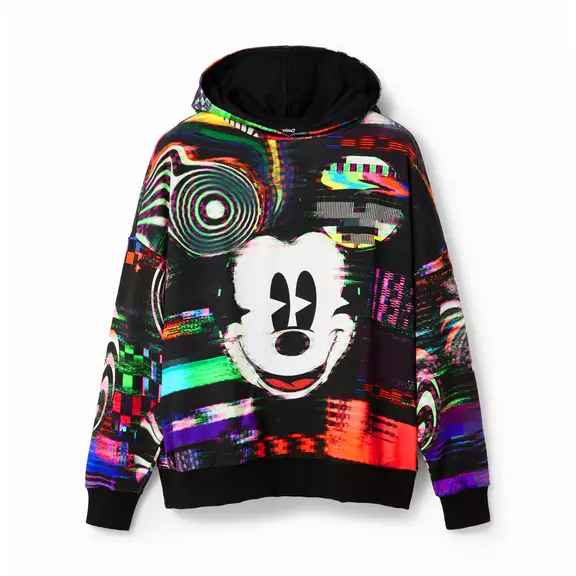 Desigual Oversize Mickey Mouse Sweatshirt "Black"
