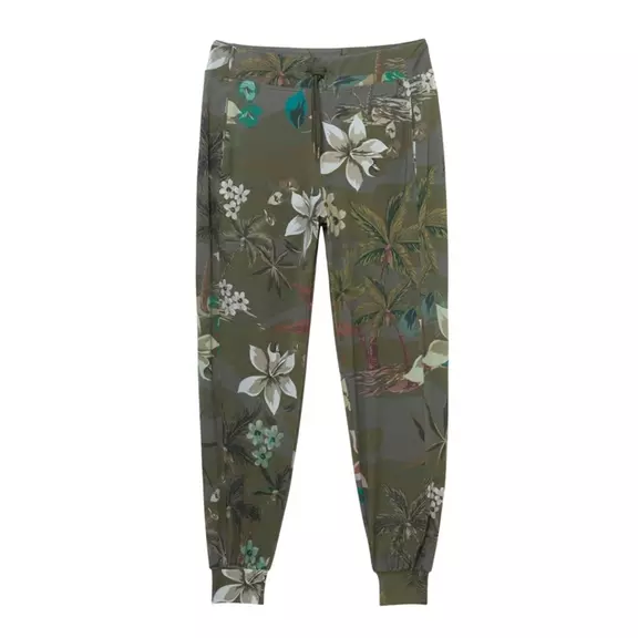 Desigual Pant Cropped Camo