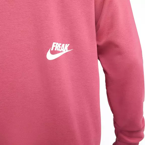Giannis Pullover Basketball Hoodie "Sweet Beet/Sail"