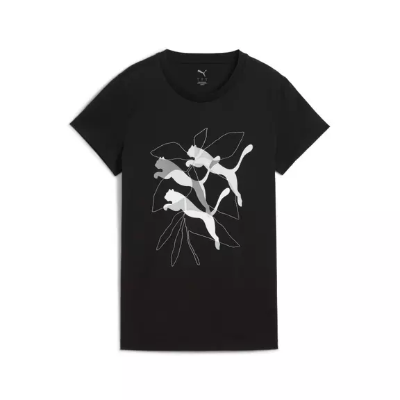 Puma GRAPHICS Branded Leaf Tee "Black"