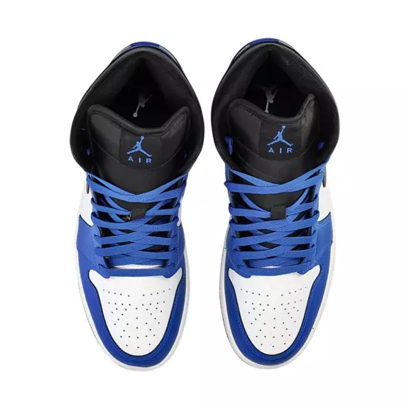 Jordan Air Jordan 1 Mid "White-Royal-Black"