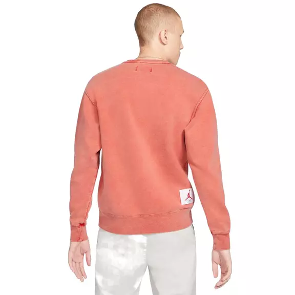 Jordan Flight Fleece Men's Graphic Fleece Crew "Red Gym"