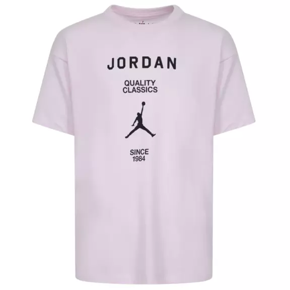 Jordan Girls JDB W J Girlfriend Graphic Tee "Artic Pink"