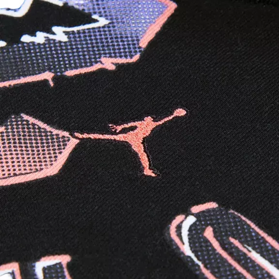 Jordan Girls JDG 23 Throwback SS Hoodie "Black"