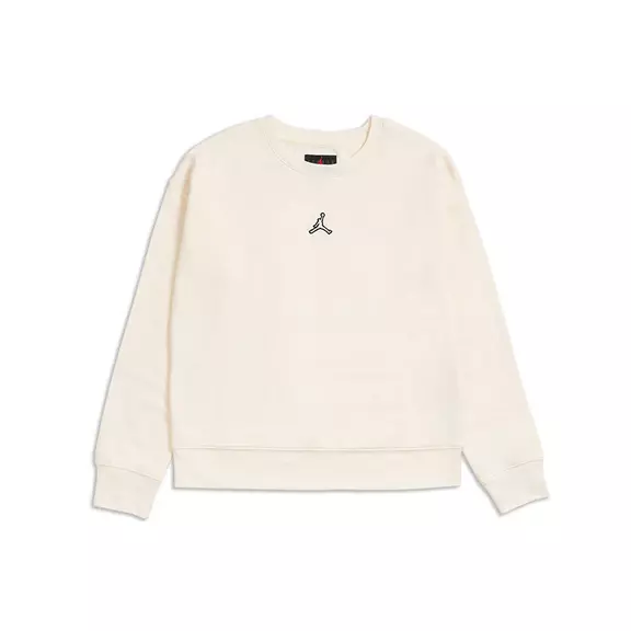 Jordan Girls Jumpman Essentials Crew Sweater "Pale Ivory