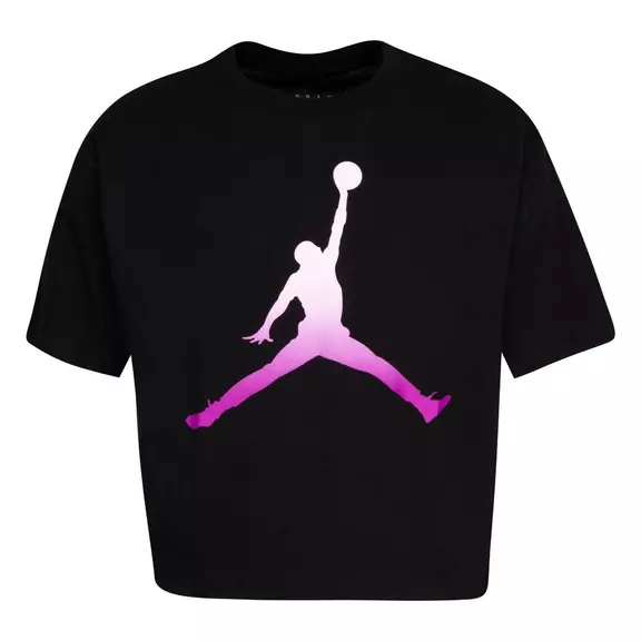 Jordan Girls Jumpman Graphic Core Boxy Tee "Black"
