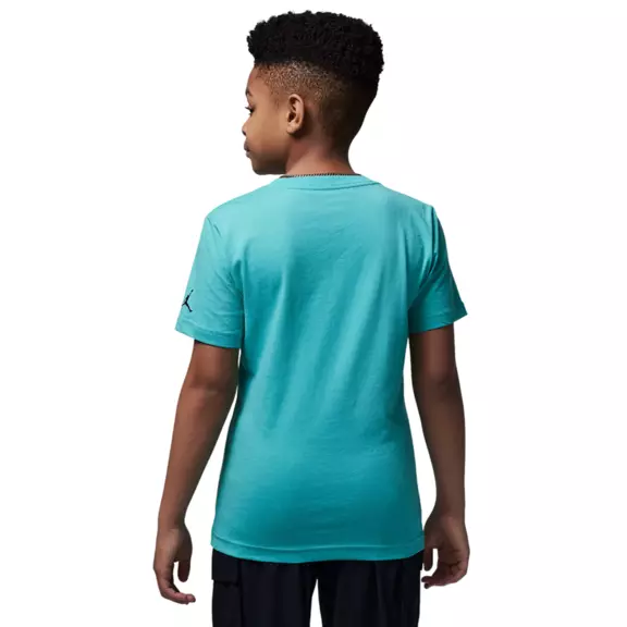 Jordan Infants JDB MJ Wordmark Embroidered Tee "Washed Teal"