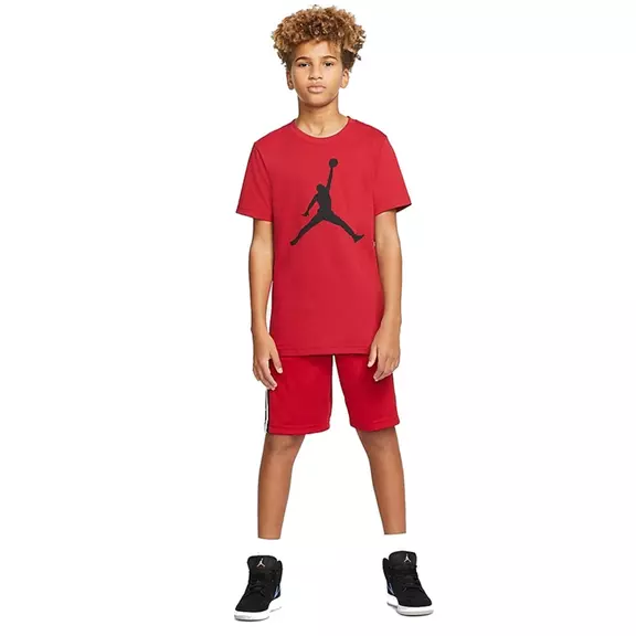 Jordan Kids Air HBR BasketBall Short "Gym Red"