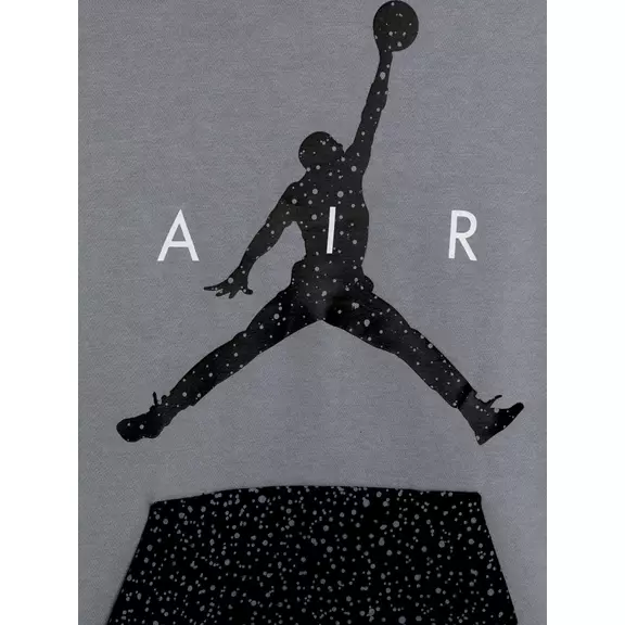 Jordan Kids Air Speckle Fleece Pullover Hoodie "Carbon"