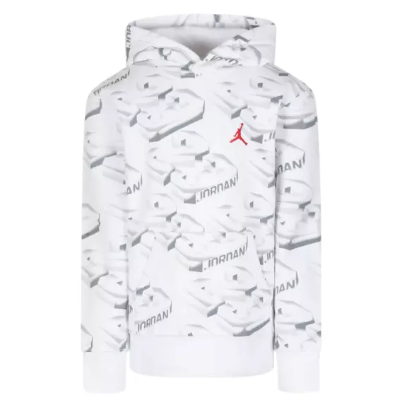 Jordan Kids JDB "23" Fade Away Fleece Hoodie "White"