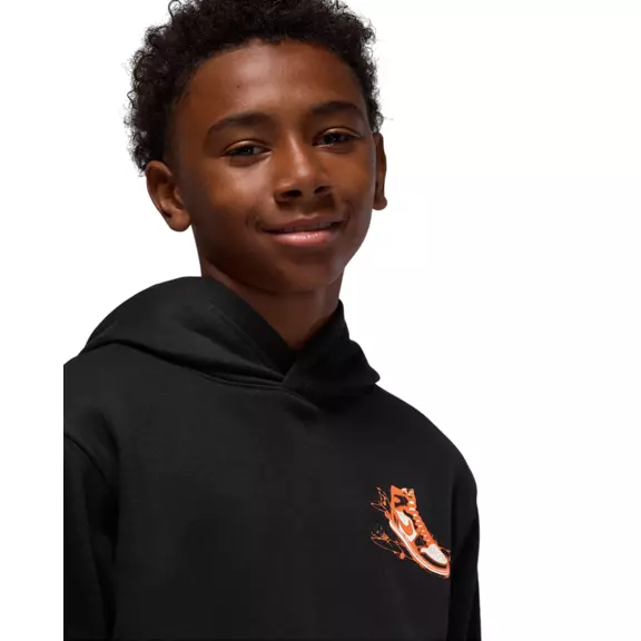 Jordan Kids JDB Air Jordan Has Landed Hoodie "Black"