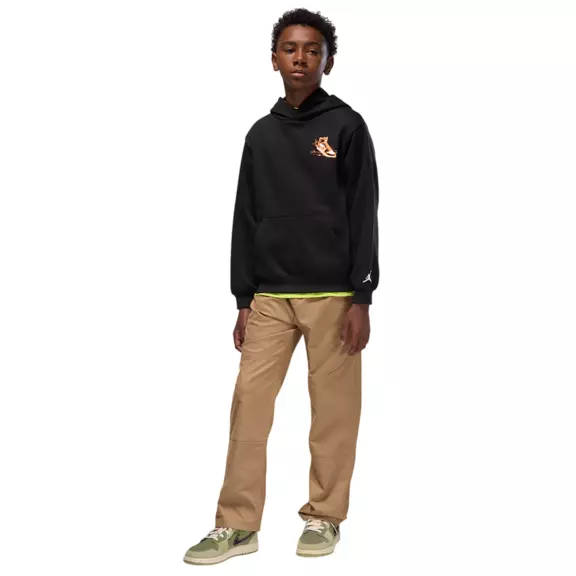 Jordan Kids JDB Air Jordan Has Landed Hoodie "Black"