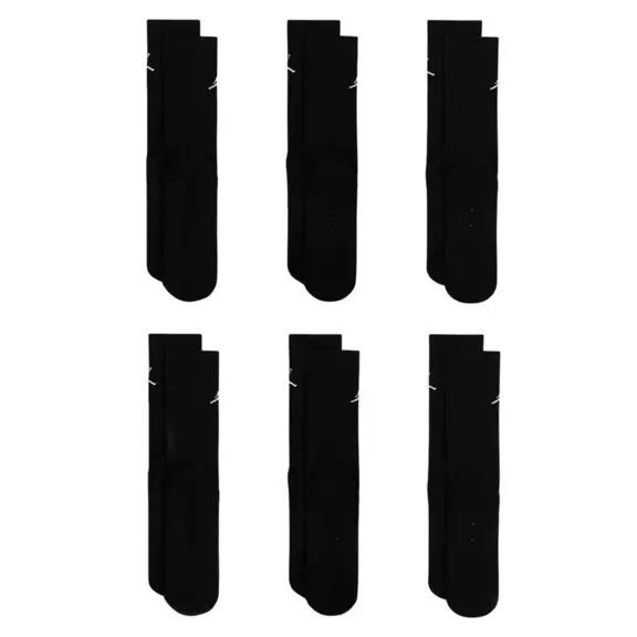 Jordan Kids JDB Everyday Essentials Crew 6 PPack Socks "Black"