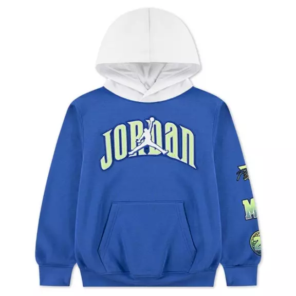 Jordan Kids JDB GAMETIME FLEECE Hoodie  "BLUE"