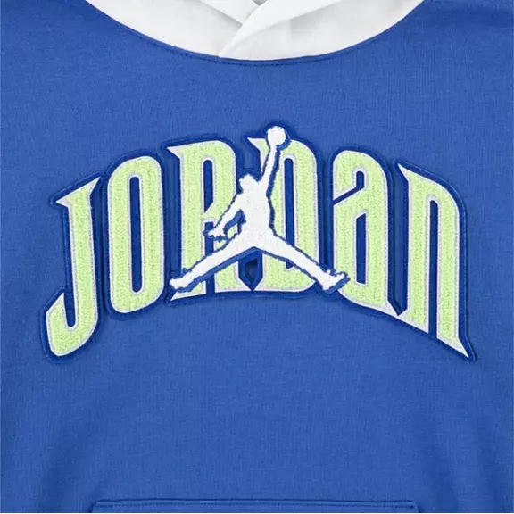 Jordan Kids JDB GAMETIME FLEECE Hoodie  "BLUE"