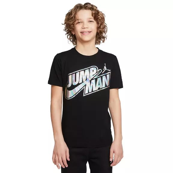 Jordan Kids JDB Jumpman X Nike Iridescent T-shirt "Black"