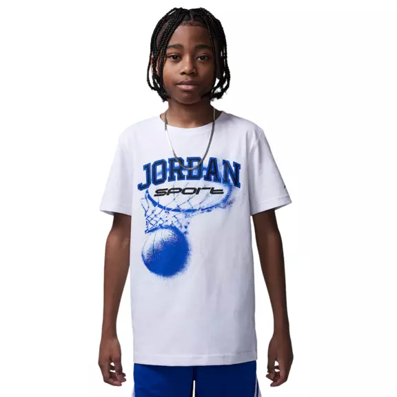 Jordan Kids JDB MJ Sport Hoops DF Tee "White"
