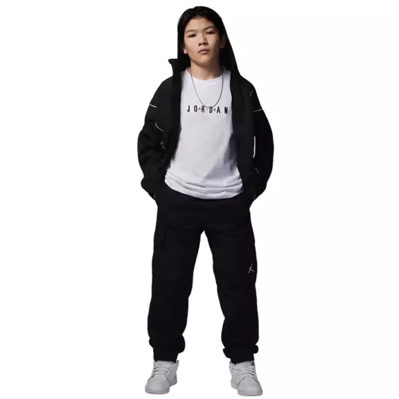 Jordan Kids JDB MJ Wordmark Embroidered Tee "White"