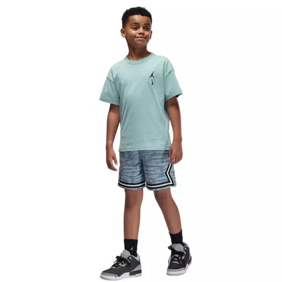 Jordan Kids JDB Printed Sport Diamond Shorts "Aviator Grey"