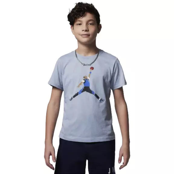 Jordan Kids JDB Watercolor Jumpman "Bluish Gray"