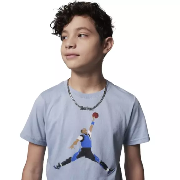 Jordan Kids JDB Watercolor Jumpman "Bluish Gray"