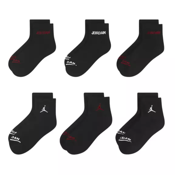 Jordan Kids JHB Legend Ankle 6 PPack "Black"