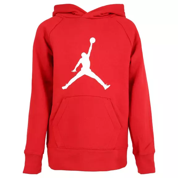 Jordan Kids Jumpman Logo Pullover Hoodie "Gym Red"