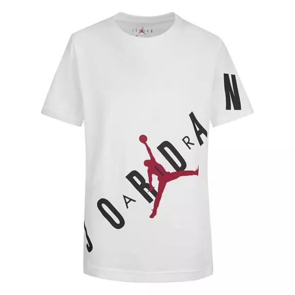 Jordan Kids Jumpman Stretch Graphic Tee "White"