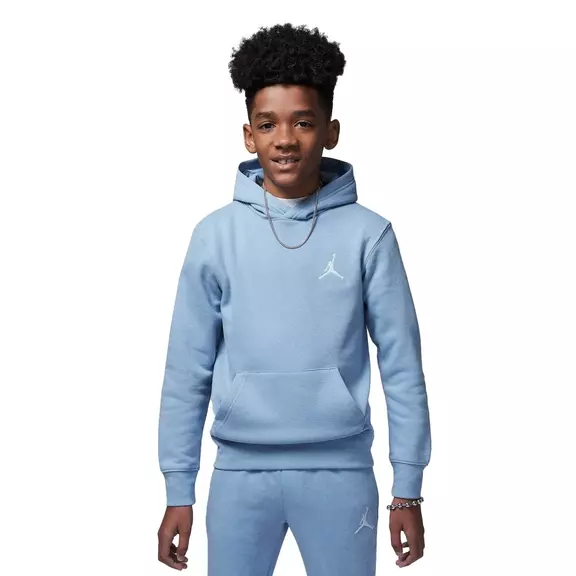 Jordan Kids MJ Essentials Pullover Hoodie "Blue Grey"